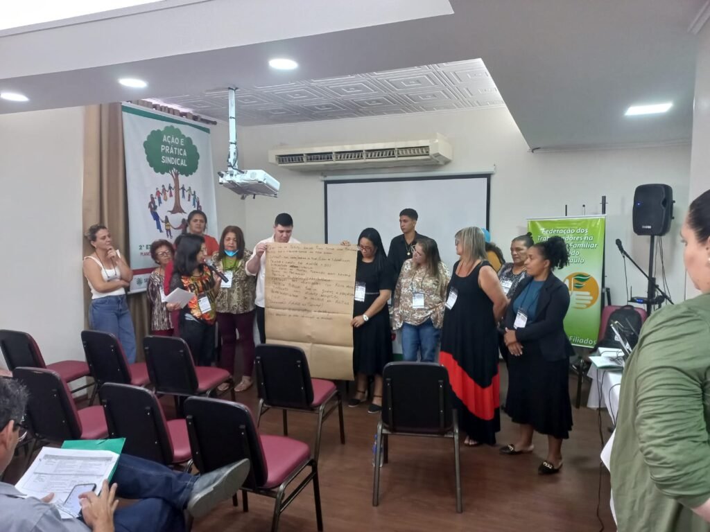 A FETAESP PARTICIPA DAS OFICINAS DE BASE REALIZADAS PELA CONTAG ...